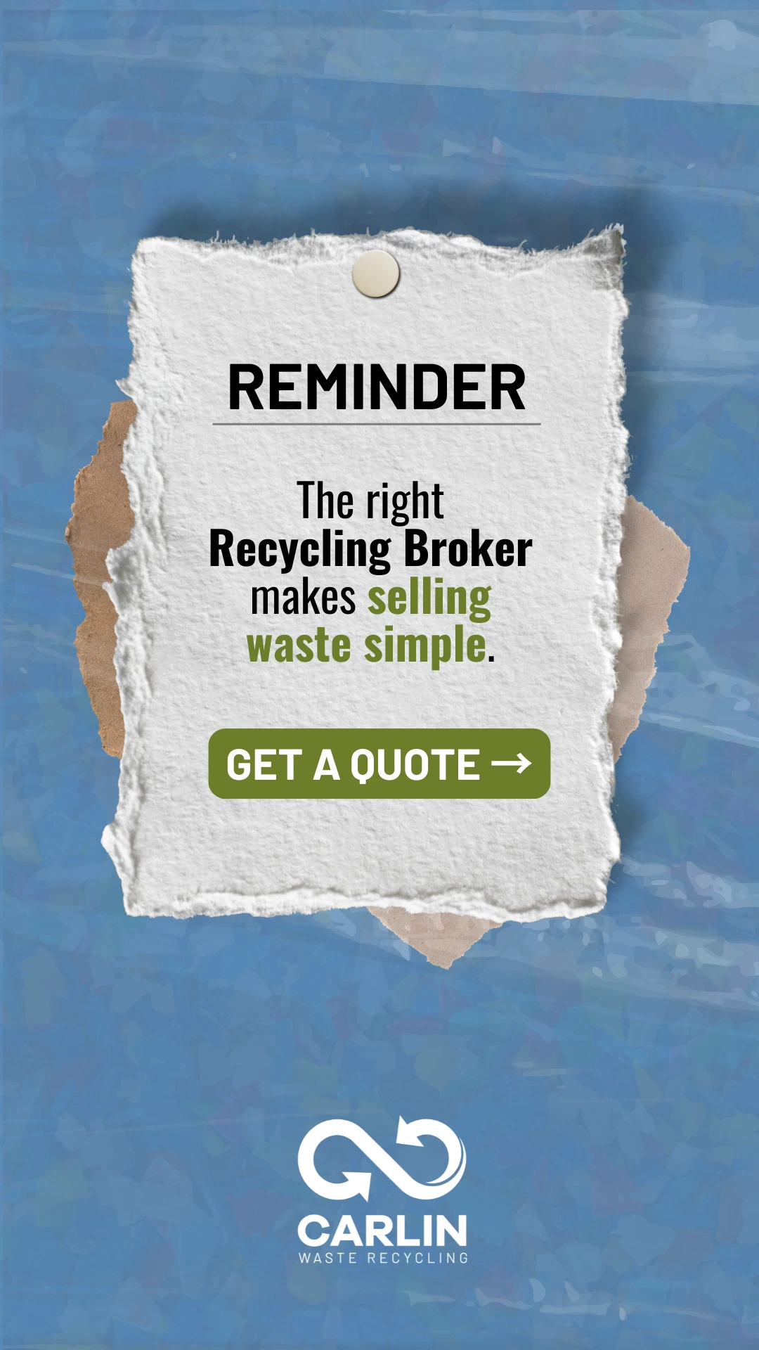 Turn Waste into Value With Carlin Waste Recycling - Trusted Waste Management Broker for Every Industry.